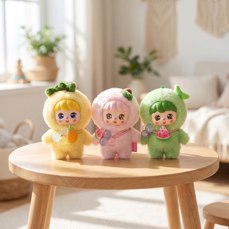 Cute Fruit Plush Doll Keychain - огляд і ціна Kids Toys Home