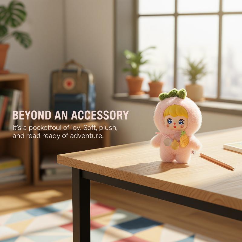 Cute Fruit Plush Doll Keychain - огляд і ціна Kids Toys Home