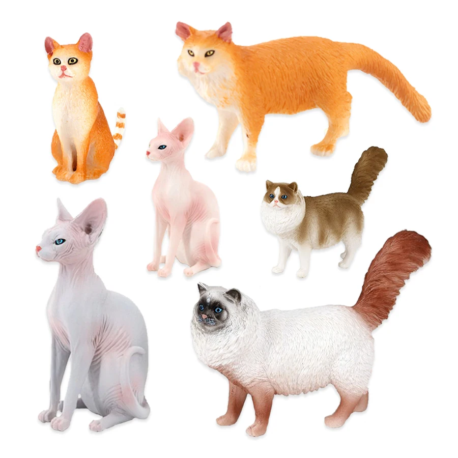 Cat Model Toys Farm Animals Mi - огляд і ціна Kids Toys Reviews
