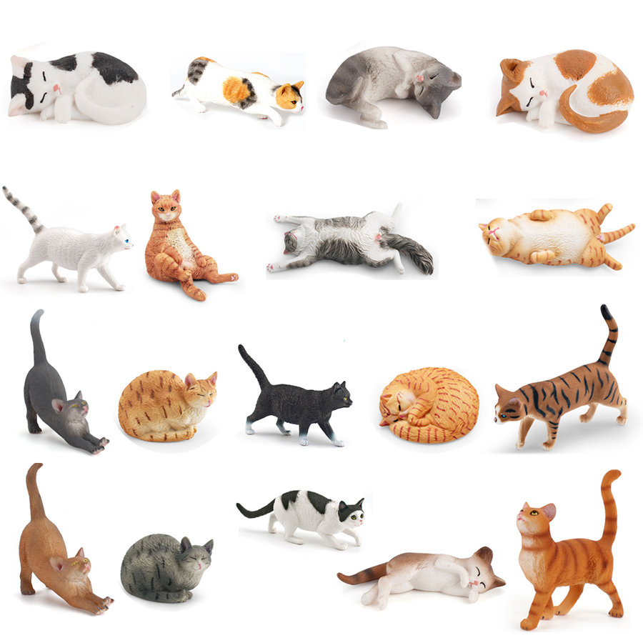 Realistic Cute Kitty Lazy Past - огляд і ціна Kids Toys Home