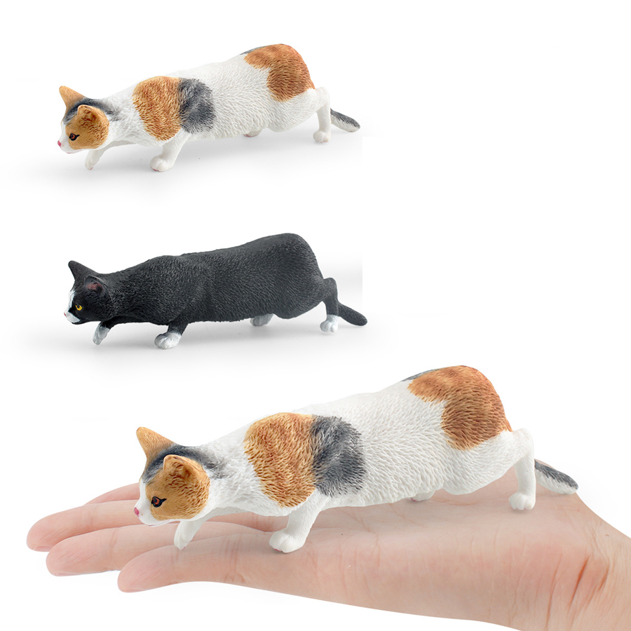 Realistic Cute Kitty Lazy Past - огляд і ціна Kids Toys Home