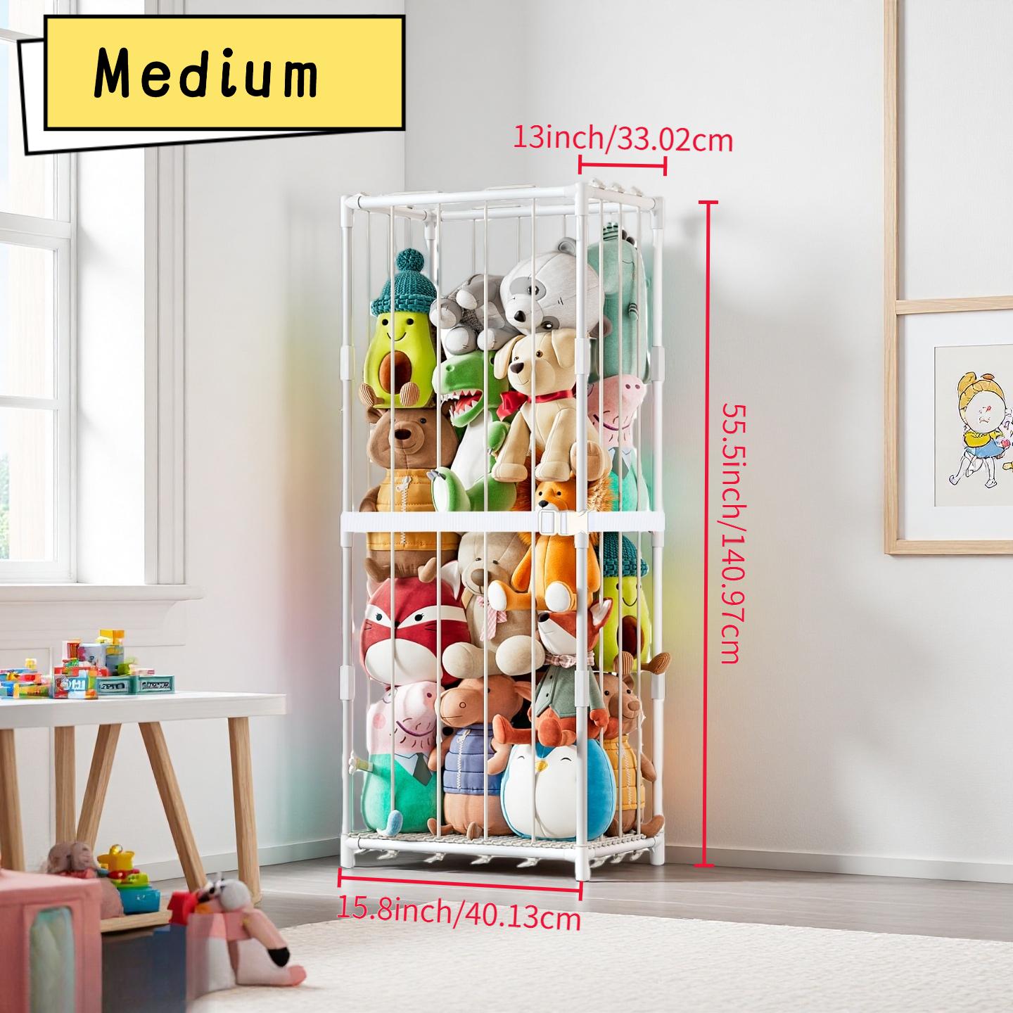 Vertical Stuffed Animal Storag - огляд і ціна Kids Storage Toys