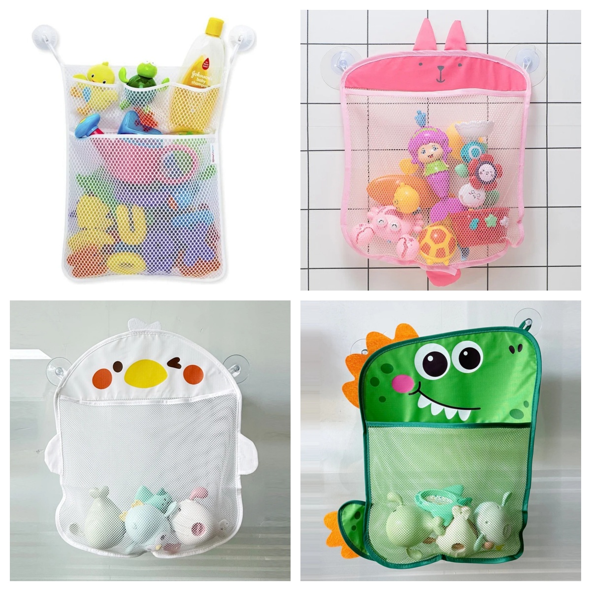 Baby Bathroom Mesh Bag Cartoon - огляд і ціна Kids Storage Toys