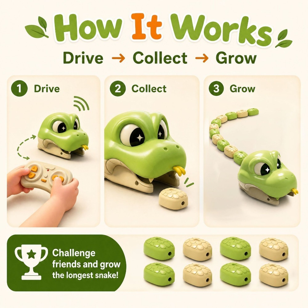 Remote Controlled Greedy Snake - огляд і ціна Remote Control Car