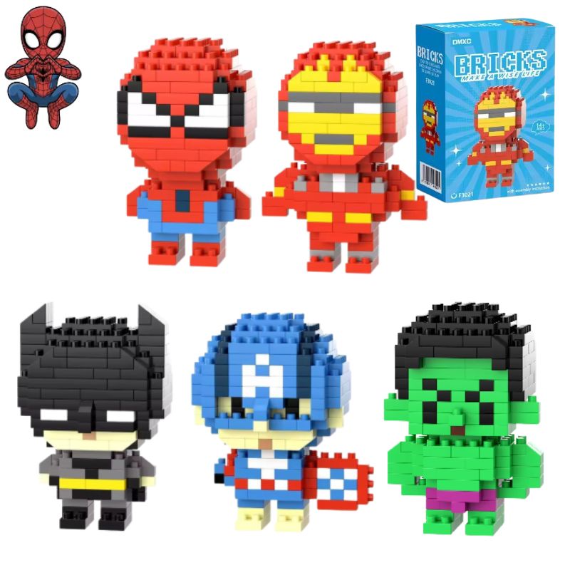 BANDAI Marvel Spider Man Deadp - огляд і ціна Kids Toys Blocks