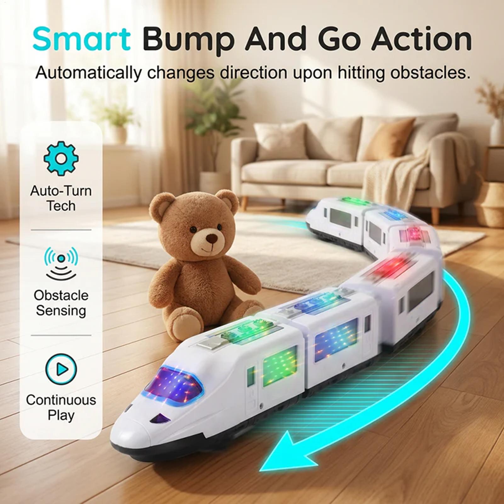Toy Train For Kid Interactive  - огляд і ціна Kids Toys Home