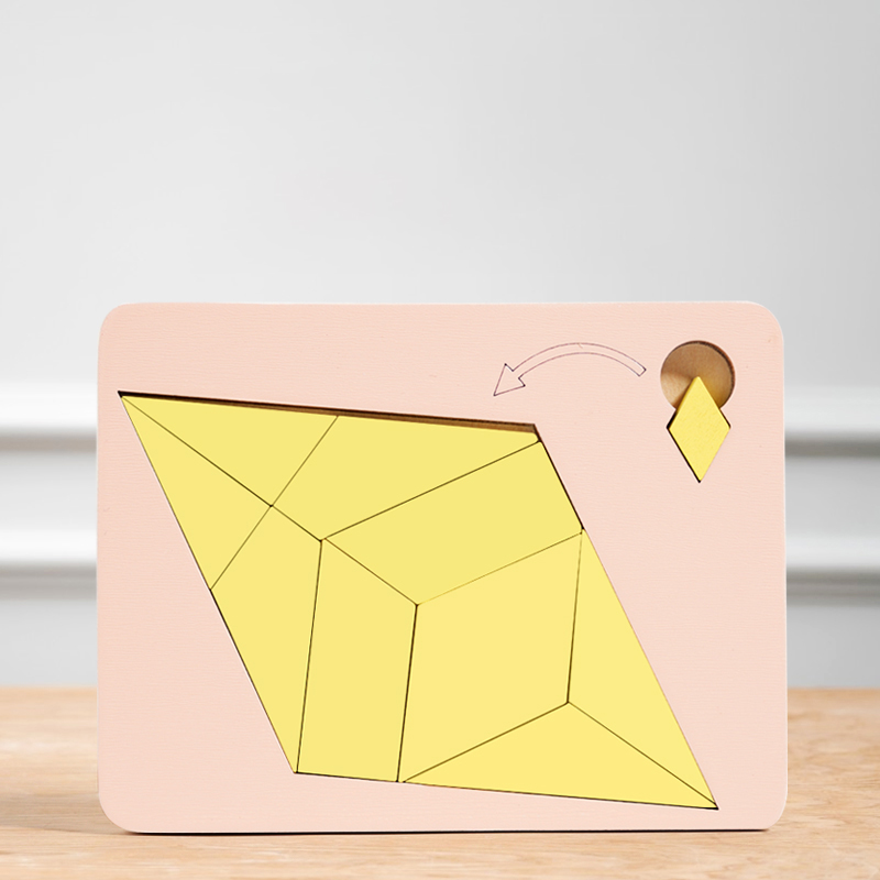Wooden Geometric Puzzles Chall - огляд і ціна Wooden Puzzle Kids
