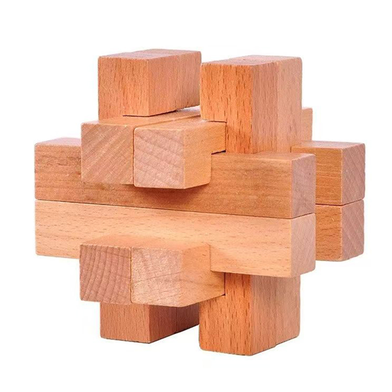 Wooden Brain Teaser for Adults - огляд і ціна Wooden Puzzle Kids