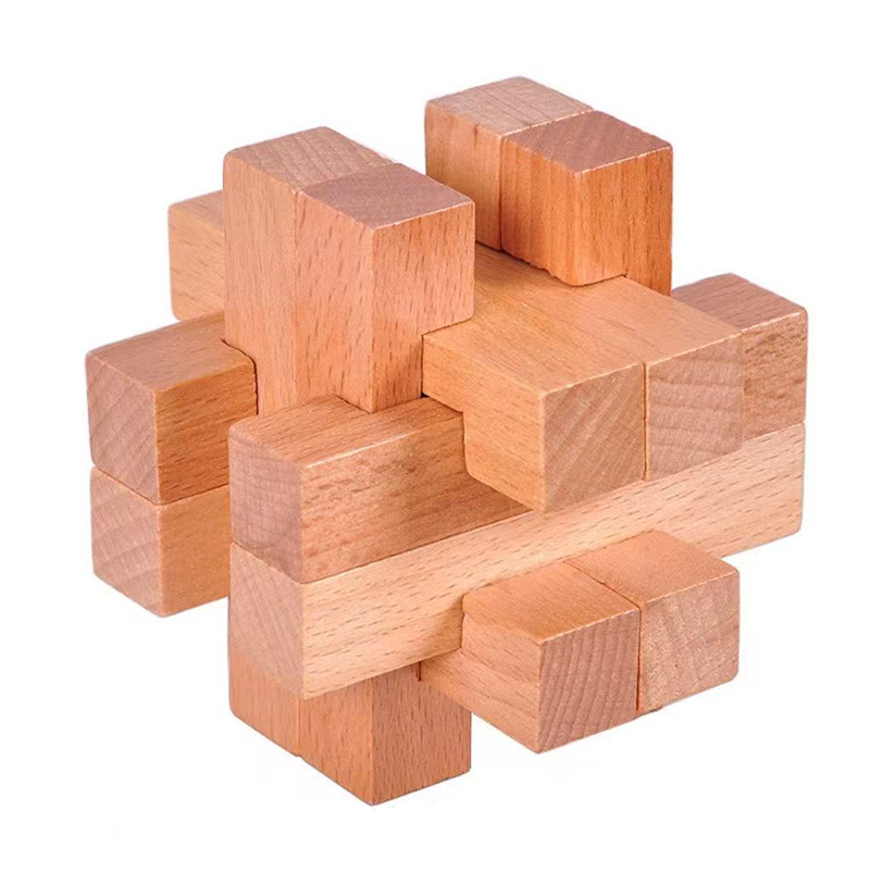 Wooden Brain Teaser for Adults - огляд і ціна Wooden Puzzle Kids
