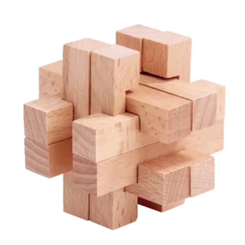 Wooden Brain Teaser for Adults - огляд і ціна Wooden Puzzle Kids