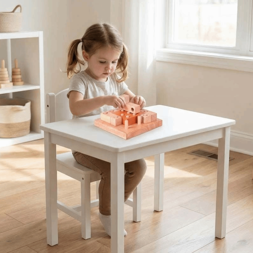 Creative IQ Geometric Puzzle G - огляд і ціна Wooden Puzzle Kids