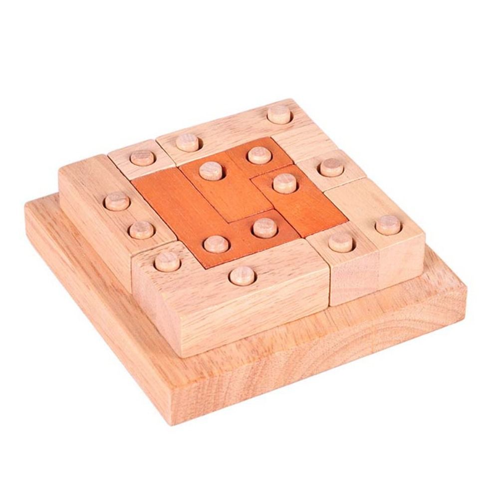 Creative IQ Geometric Puzzle G - огляд і ціна Wooden Puzzle Kids