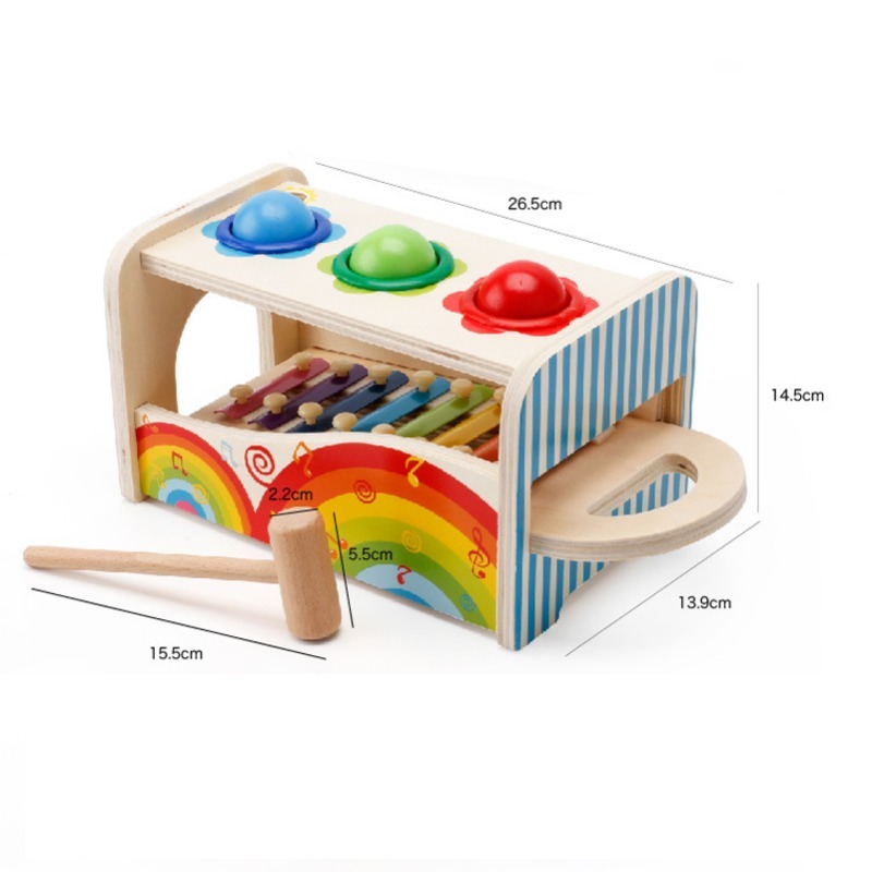 Pound & Tap Bench with Slide O - огляд і ціна Kids Toys Xylophone