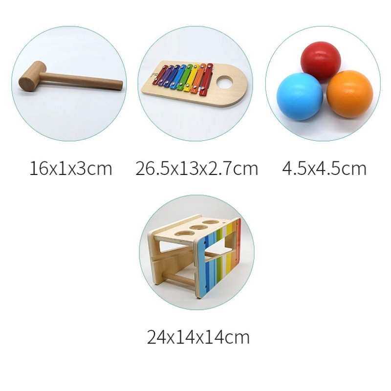 Pound & Tap Bench with Slide O - огляд і ціна Kids Toys Xylophone